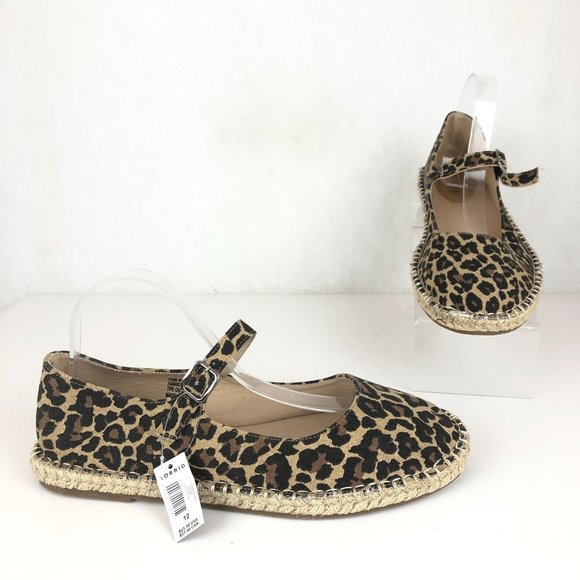 torrid Shoes - Torrid NWT Women's Size 12WW Leo Brown Black Animal Print Canvas Espadrilles